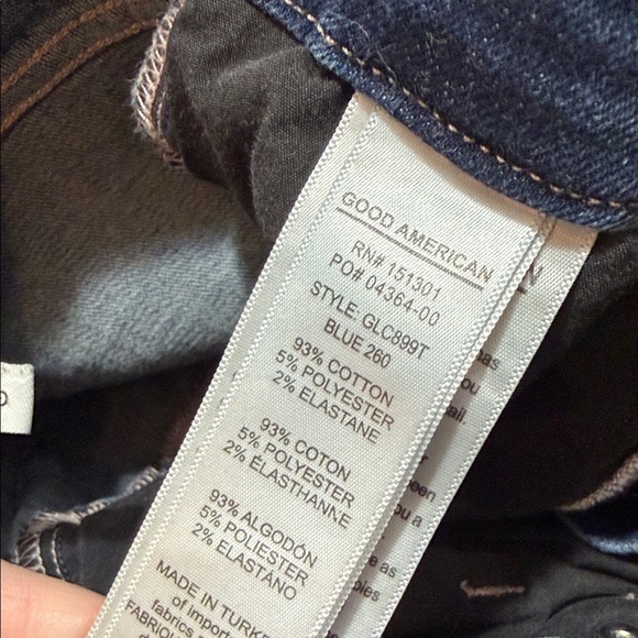 Good American Deep Indigo Skinny Jeans - Picture 6 of 9